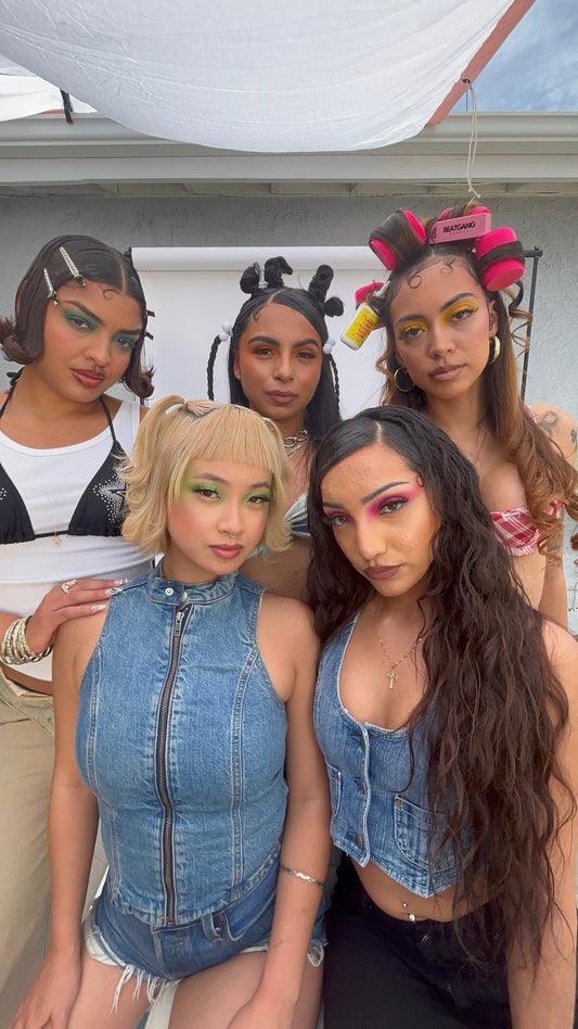 BeatGangBeauty x Grow your edges back collaboration